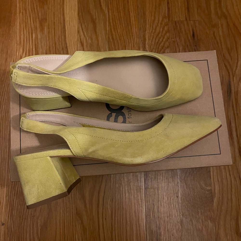 ASOS sling back mule